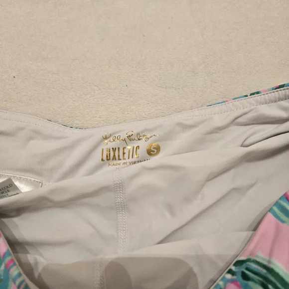 Lilly Pulitzer Luxletic Skort Size Small Palm Trees Taye Blossom Suite Views - Picture 5 of 5